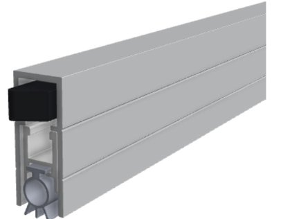 Vistra Drop-Down Door Seal — concealed automatic seal